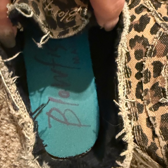 Blowfish Leopard Canvas Shoes - Picture 4 of 5